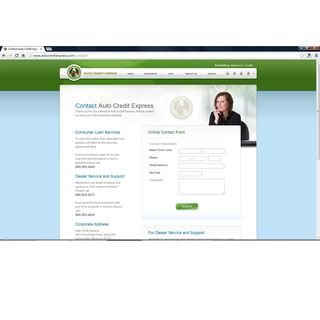 auto credit express login