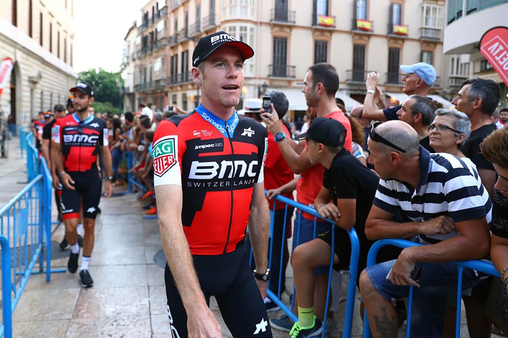Bren Bookwalter (BMC) at the Vuelta a Espa&ntilde;a team presentation