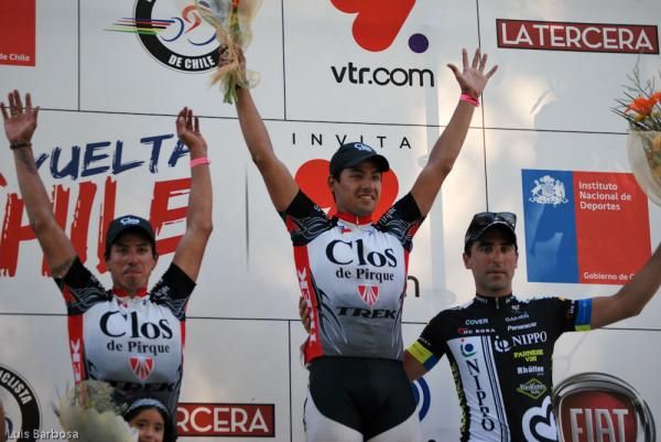 Vuelta a chile Stage 8 podium