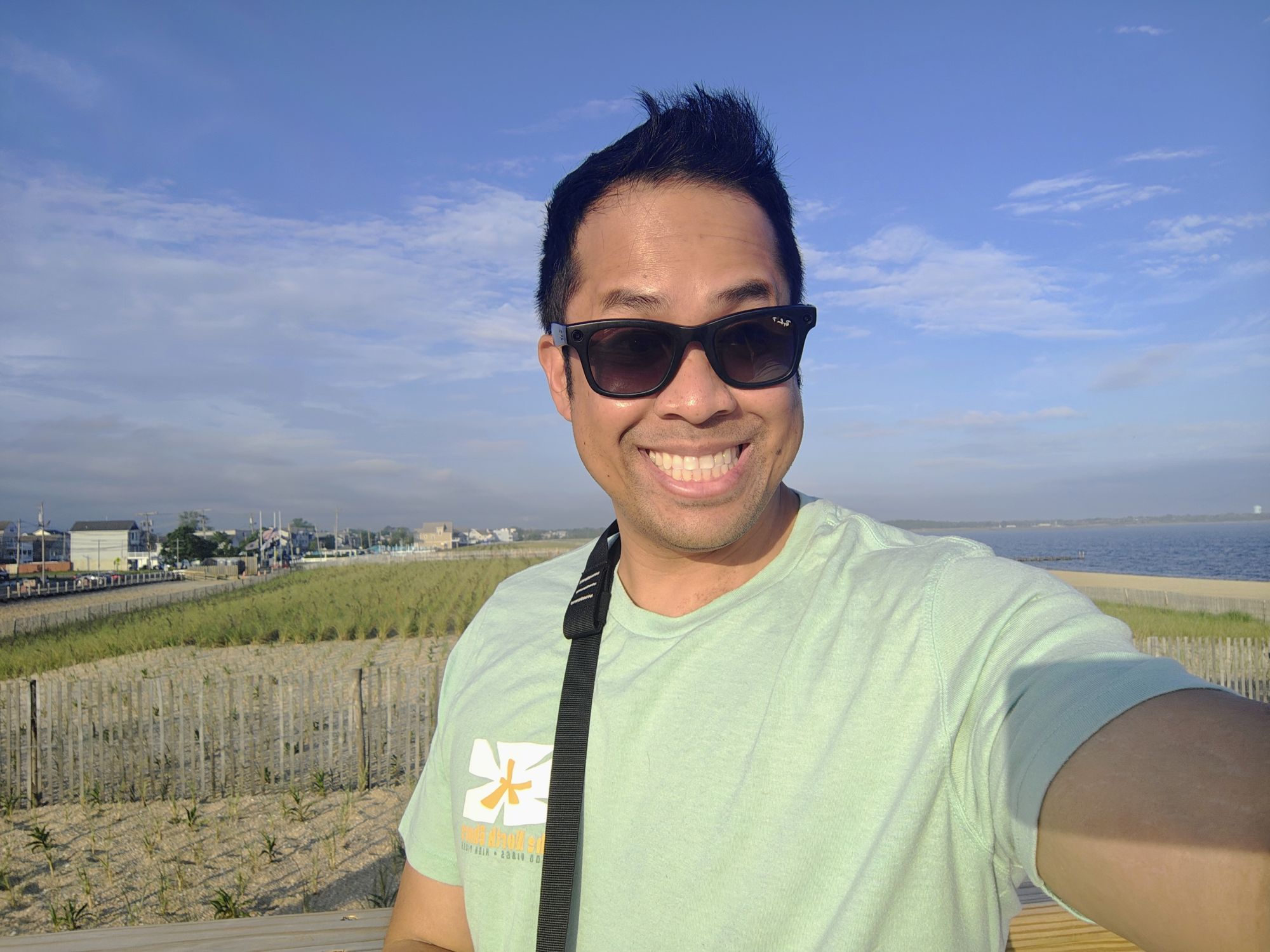 Motorola Razr Plus 2024 selfie sample.