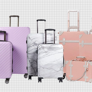 Girly cheap suitcases luggage