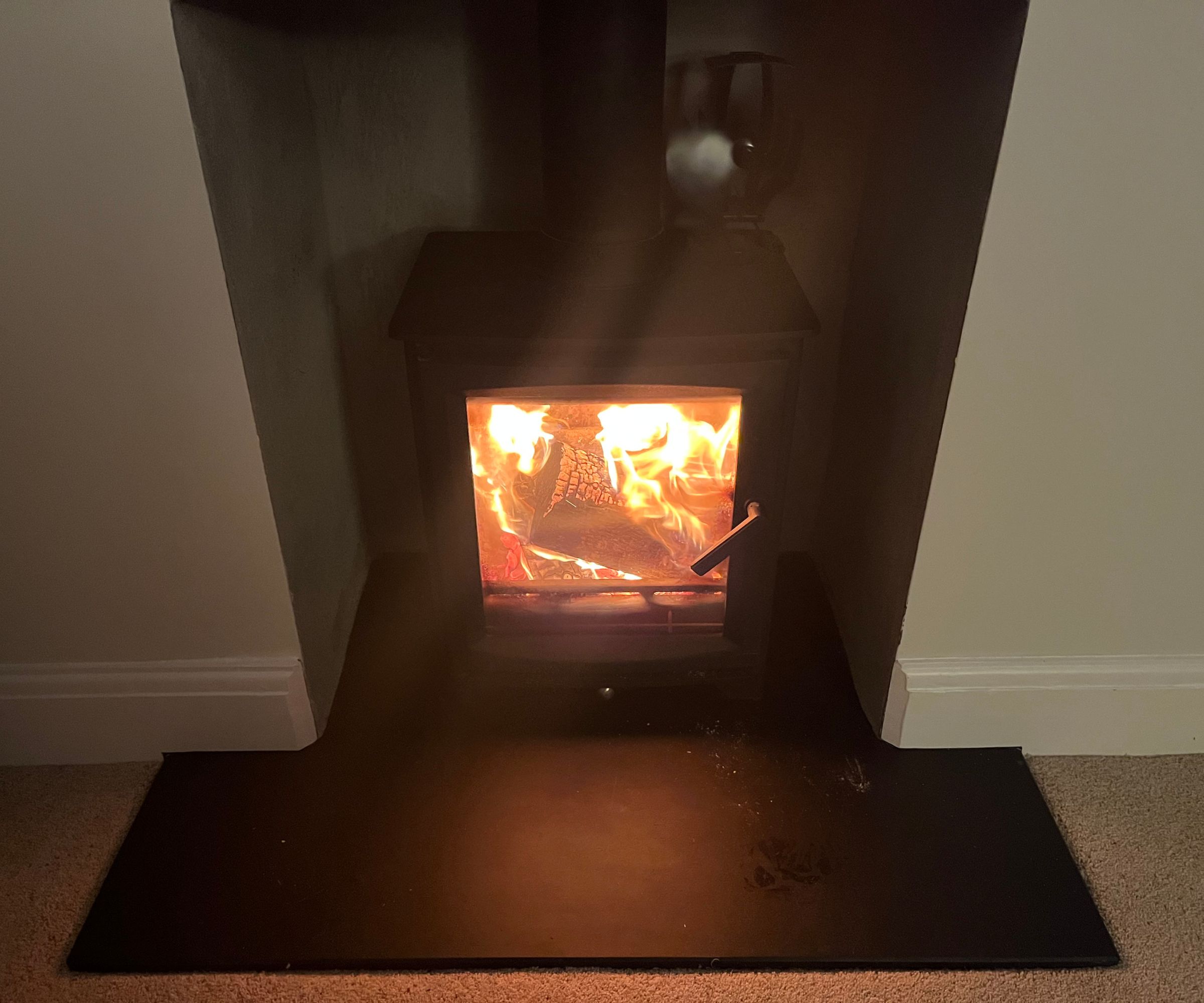 forest master stove fan working