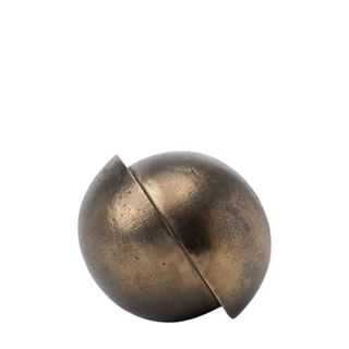 offset brass sphere
