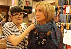 Liberty launches scarf-tying masterclasses - Fashion Features news, Marie Claire