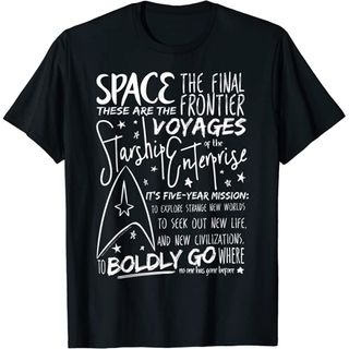 Star Trek Handwritten Speech T-shirt
