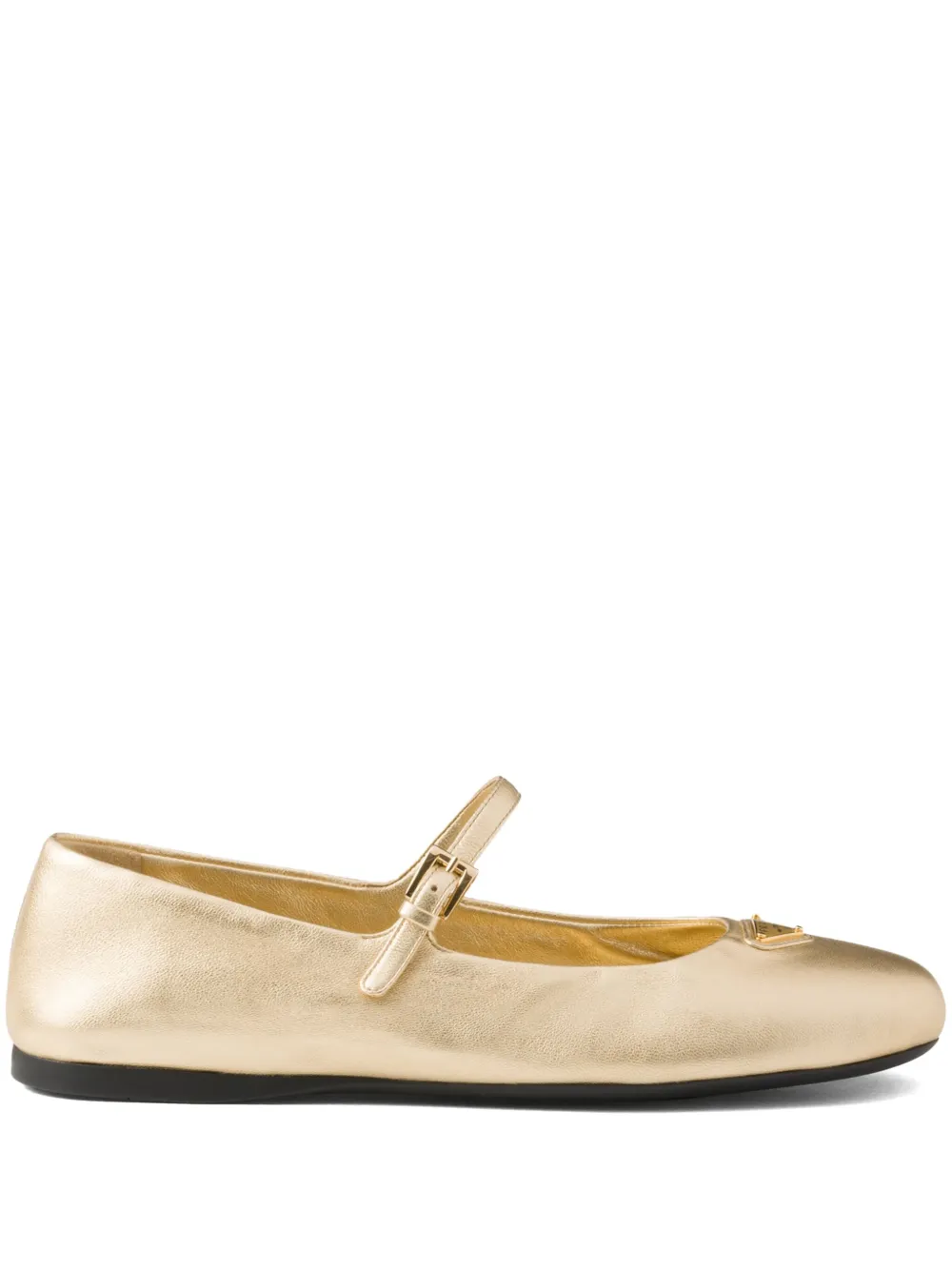 Prada Leather Ballerina Shoes | 36