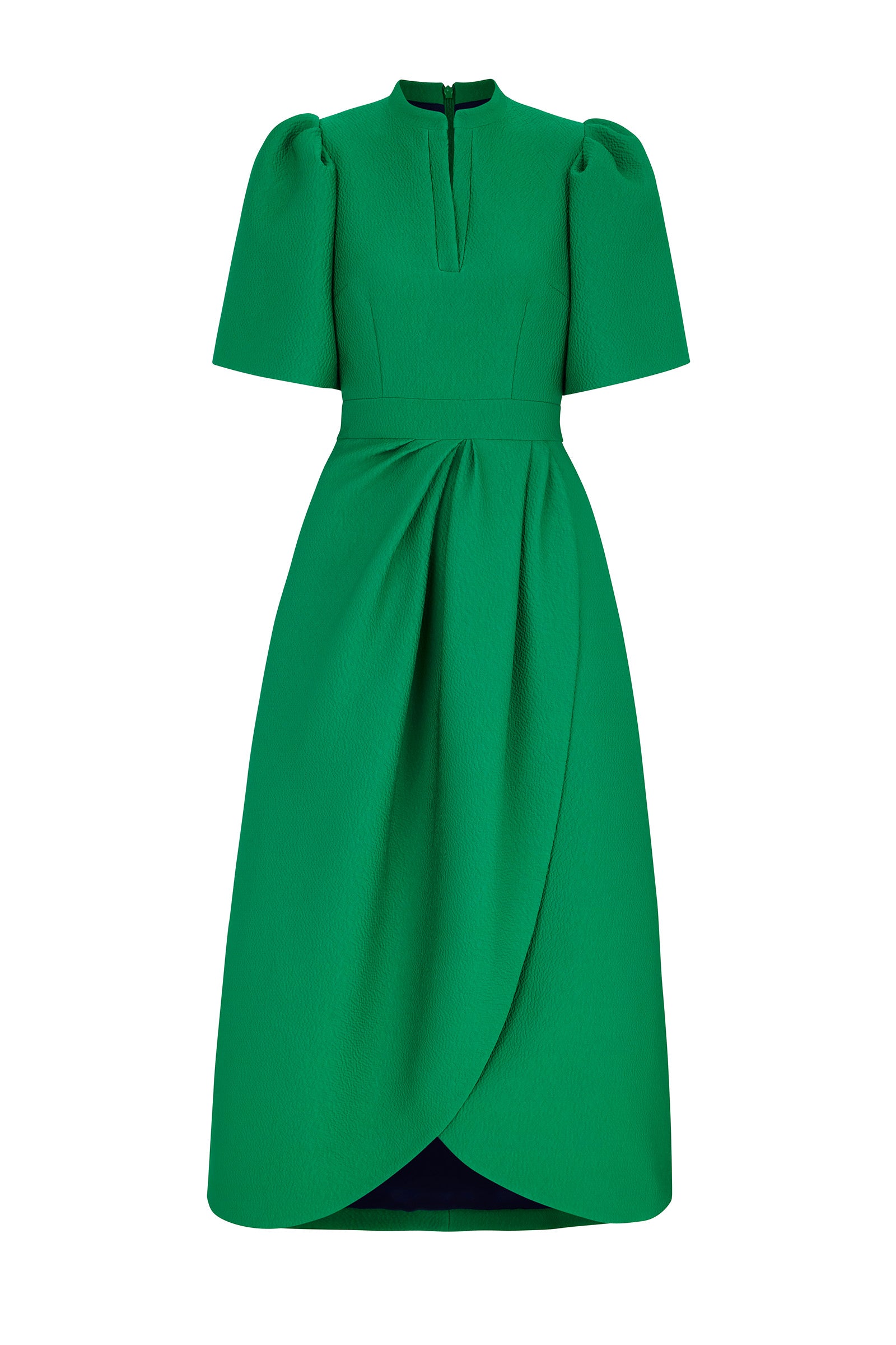 Delphine Dress Jelly Bean Green Cloqu&amp;eacute;