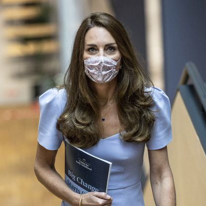 london, england june 18 catherine, duchess of cambridge prepares to take part in a round table discussion at the london school of economics which marked the launch of the royal foundation centre for early childhood on june 18, 2021 in london, england the duchess of cambridge has launched her own centre for early childhood, to raise awareness of the importance of early years photo by richard pohle wpa poolgetty images