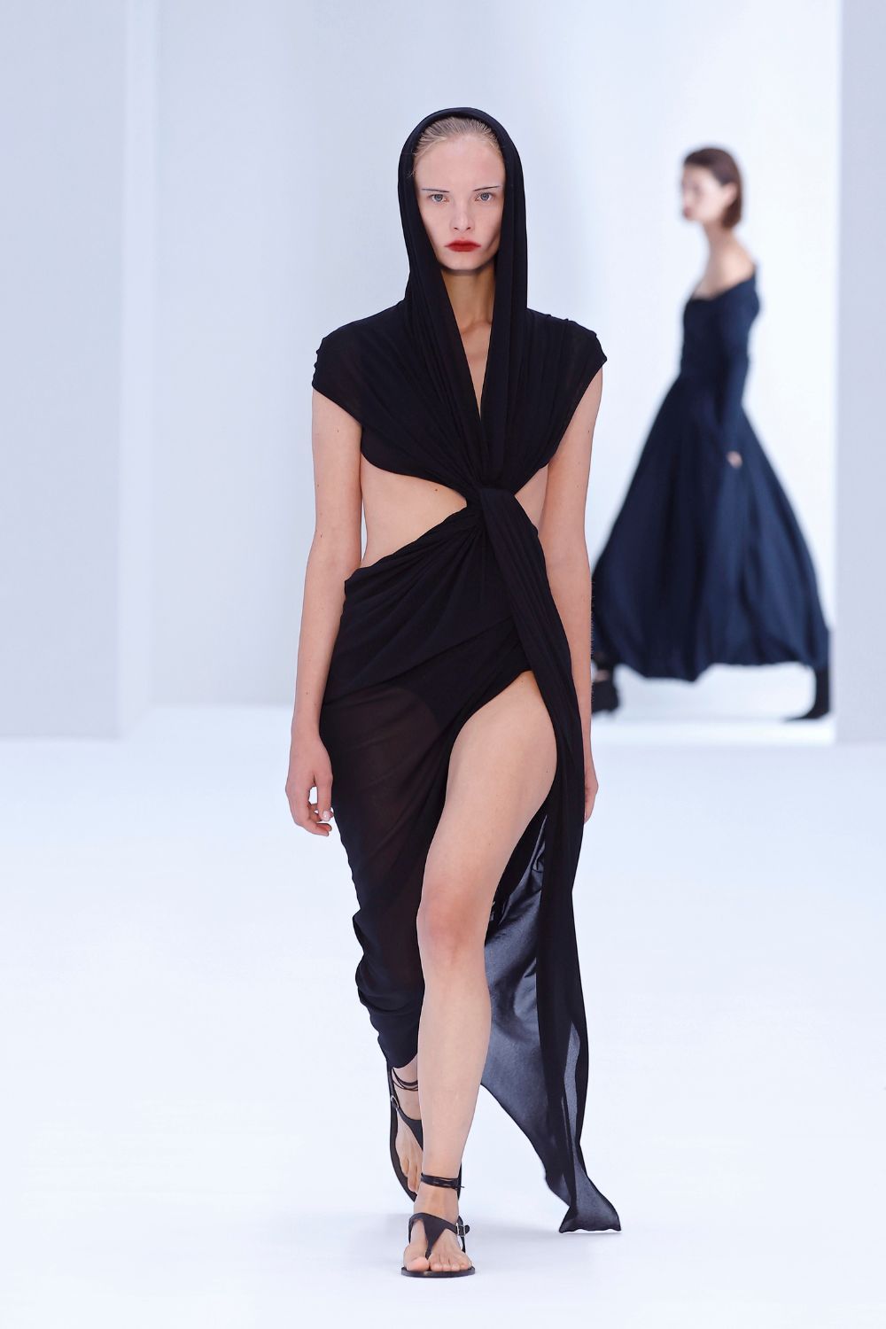 Models walks the Philosophy Di Lorenzo Serafini Runway