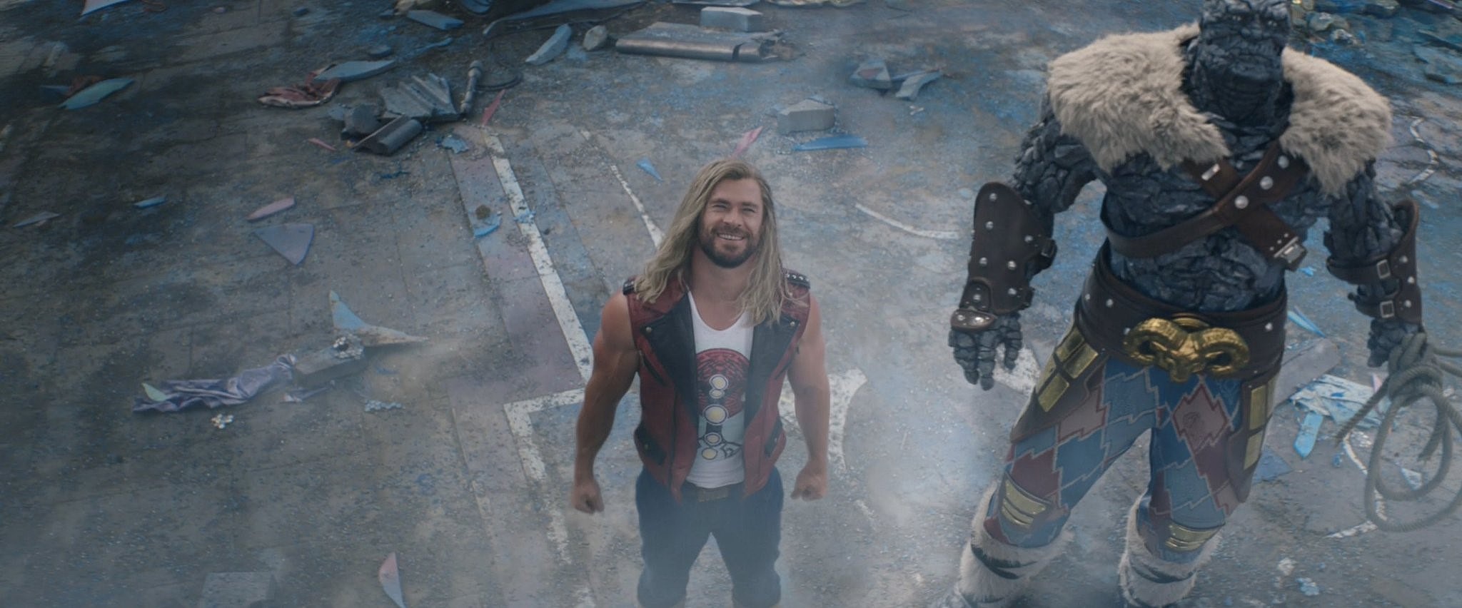 Chris Hemsworth as Thor in Thor: Love and Thunder