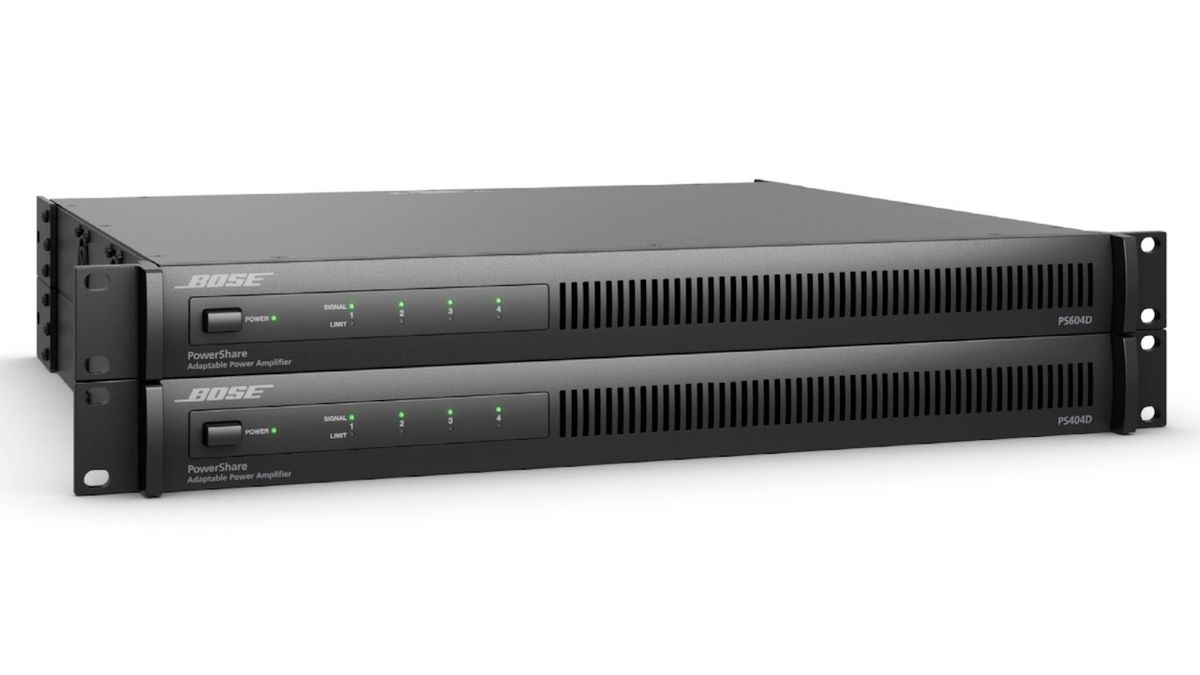 Bose Professional is now shipping the two newest models in its line of PowerShare adaptable power amplifiers featuring Dante networking capability.