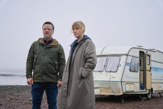 OXOXDI Ffion Lloyd (Elen Rhys) and DS Rick Sheldon (Richard Harrington) in Cleddau/The One That Got Away episode 1 recap