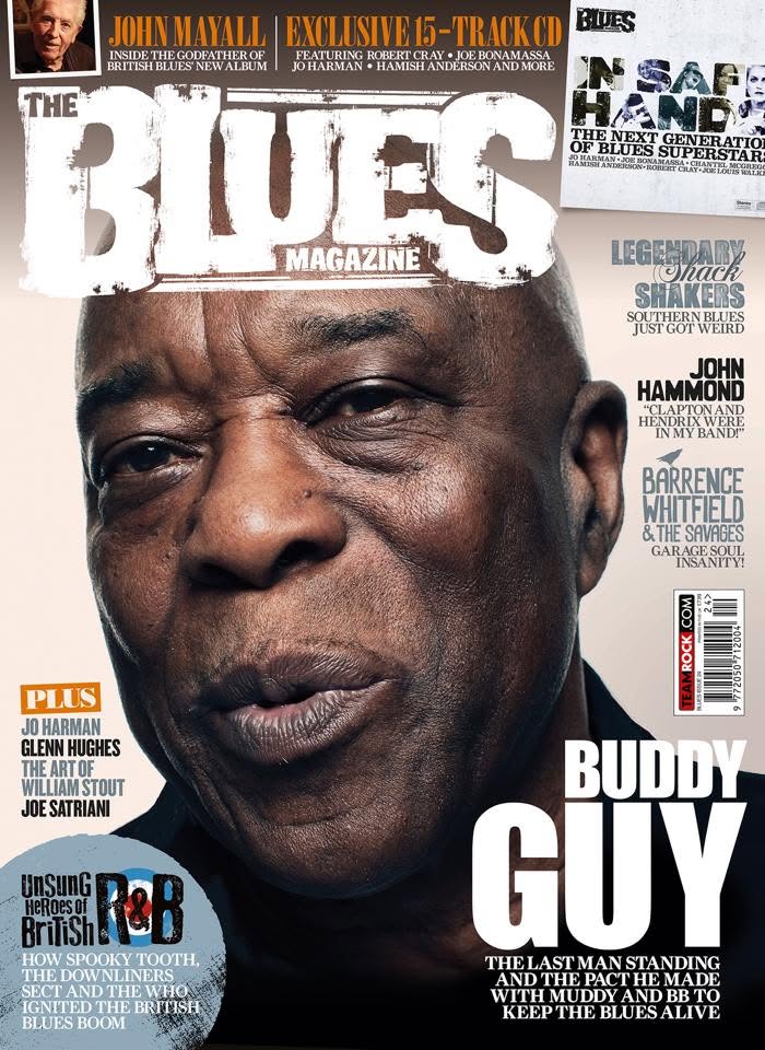 The cover of The Blues 24, featuring Buddy Guy