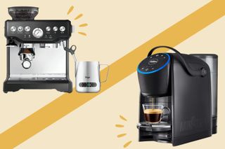 A collage of the best Black Friday coffee machine deals