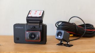 Kingslim D4 dash cam review: 4K front with backup assist, weak captures