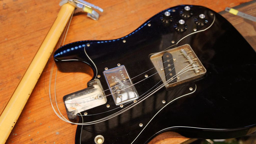 How to fit a guitar neck shim MusicRadar