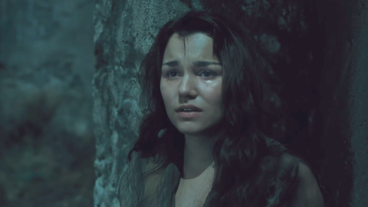 Samantha Barks in the movie Les Misérables.