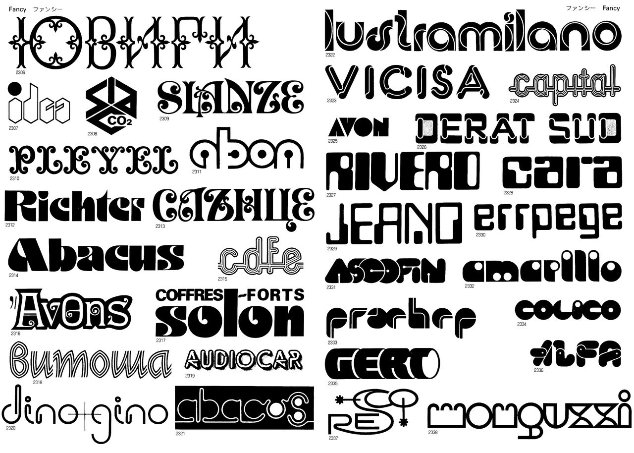 1980s fonts