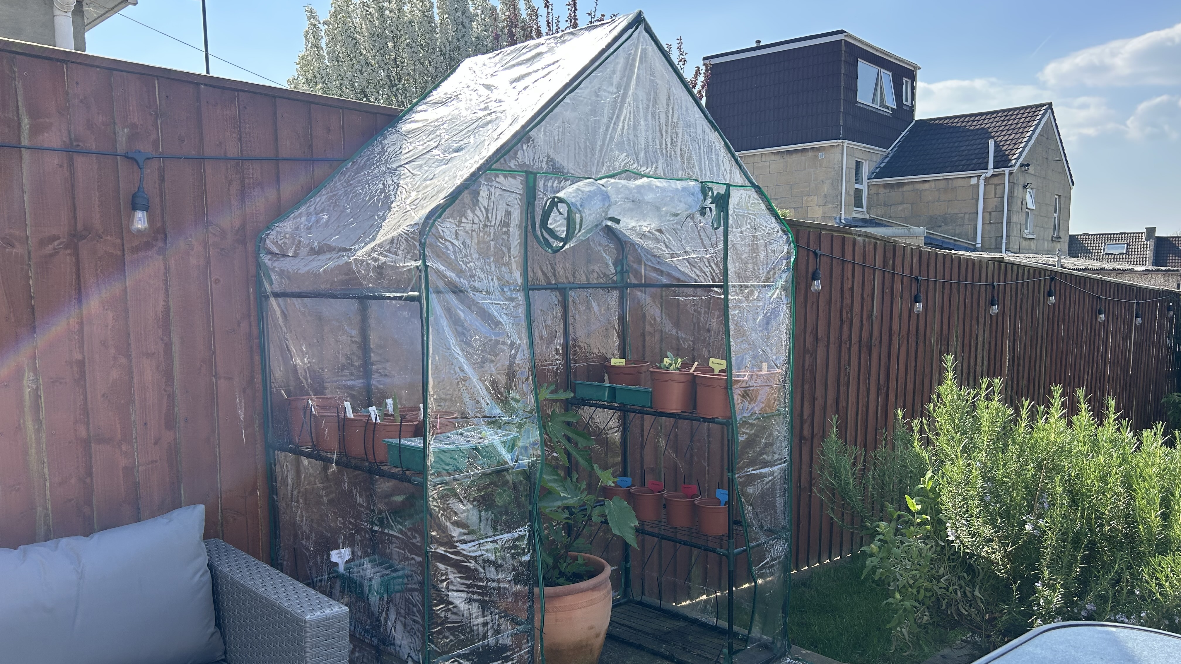 VonHaus Walk In Greenhouse