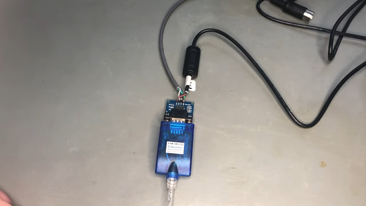 Commodore 1541 floppy disk electronics used as a computer