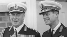 Mountbatten with Prince Philip