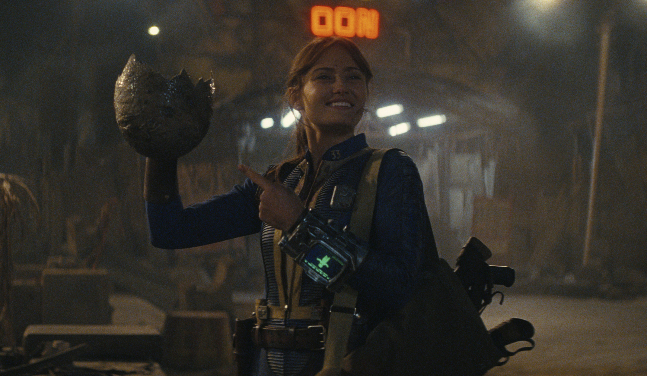 Ella Purnell (Lucy MacLean) in FALLOUT SEASON 2 Courtesy of Prime &amp;copy; Amazon Content Services LLC
