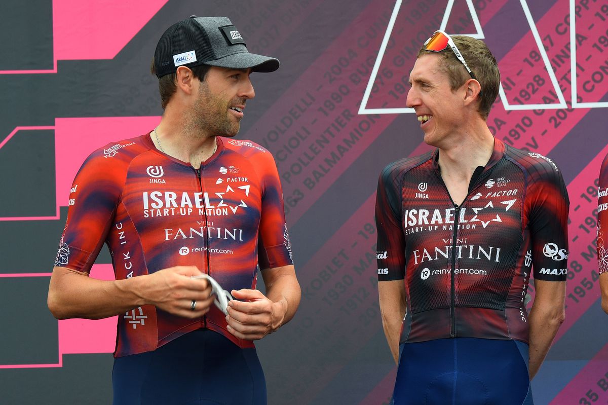 Giro dItalia 2021 104th Edition 8th stage Foggia Guardia Sanframondi 170 km 15052021 Alex Dowsett GBR Israel StartUp Nation Daniel Martin IRL Israel StartUp Nation photo Dario BelingheriBettiniPhoto2021