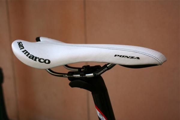 The San Marco Ponza saddle felt comfortable, but time will tell if it feels good over time.
