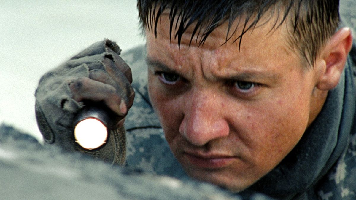 Jeremy Renner in The Hurt Locker