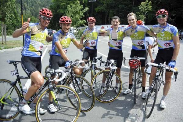 A happy Team Type 1 after the stage
