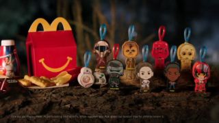 The Star Wars: The Rise of Skywalker Happy Meal toy collection.