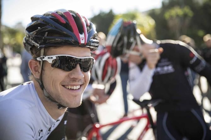 Riccardo Zoidl at the Trek Factory Racing training camp.