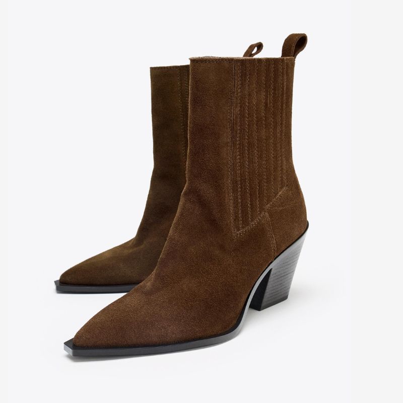 Image of suede boots