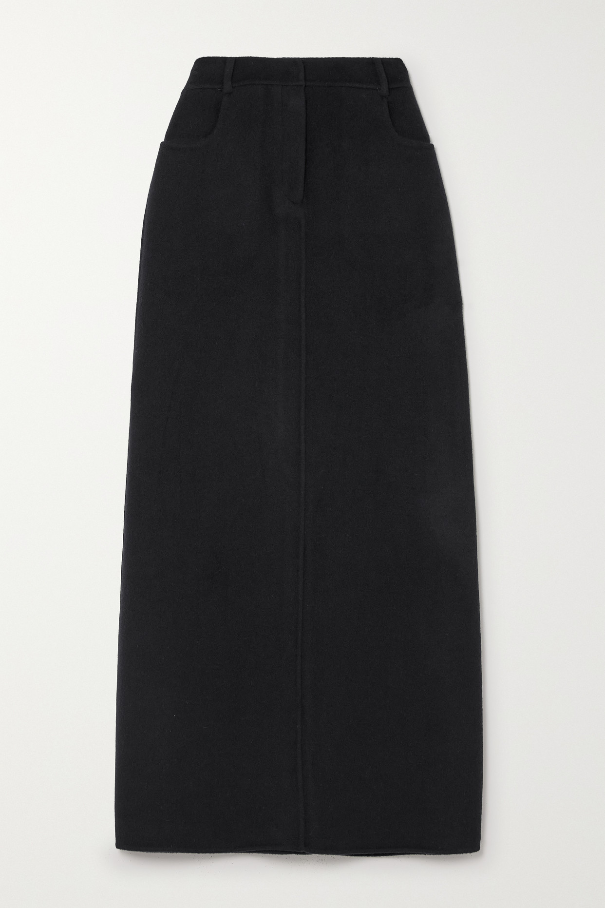 Malvo Wool-Blend Maxi Skirt