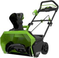 Greenworks Cordless Single-Stage Snow Blower