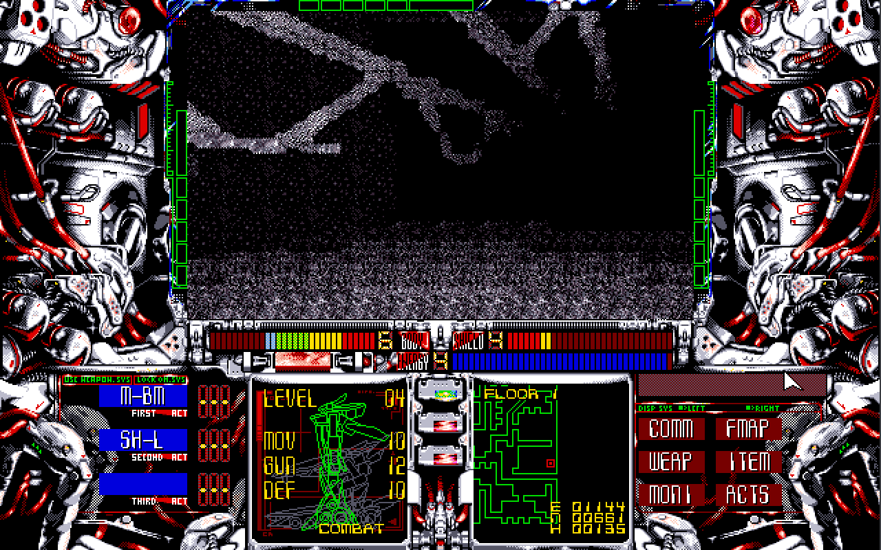 Hamlet, an early survival horror PC-98 game