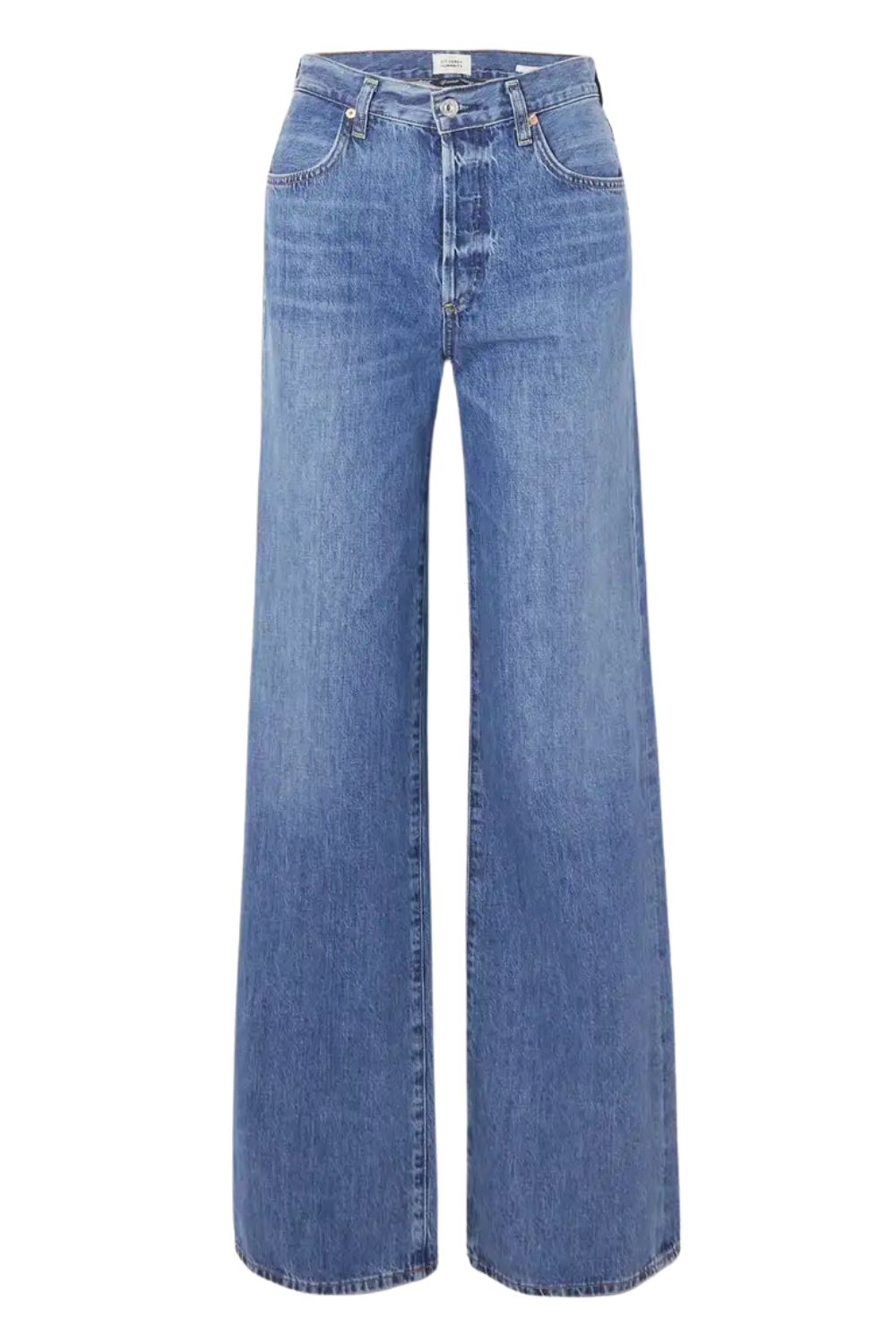 Annina High-Rise Wide-Leg Organic Jeans