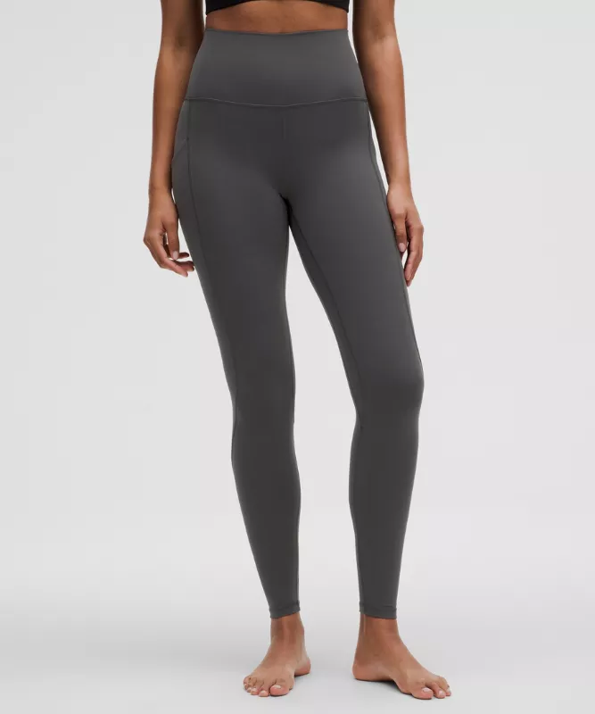 Lululemon Align&amp;trade; High-Rise Pant With Pockets 28&quot; - Graphite Grey - 2