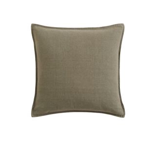 Linen-Blend Cushion Cover