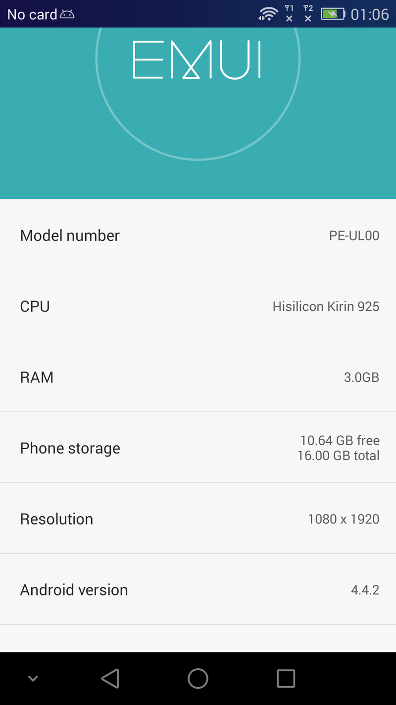 EMUI 3 on the Honor 6 Plus