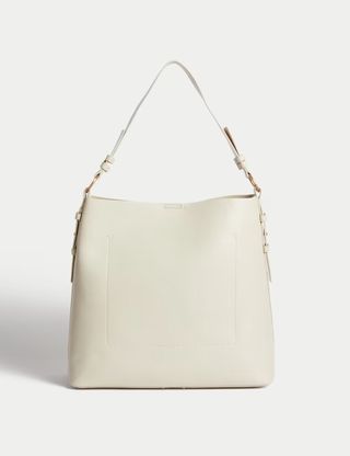 Faux Leather Shoulder Bag