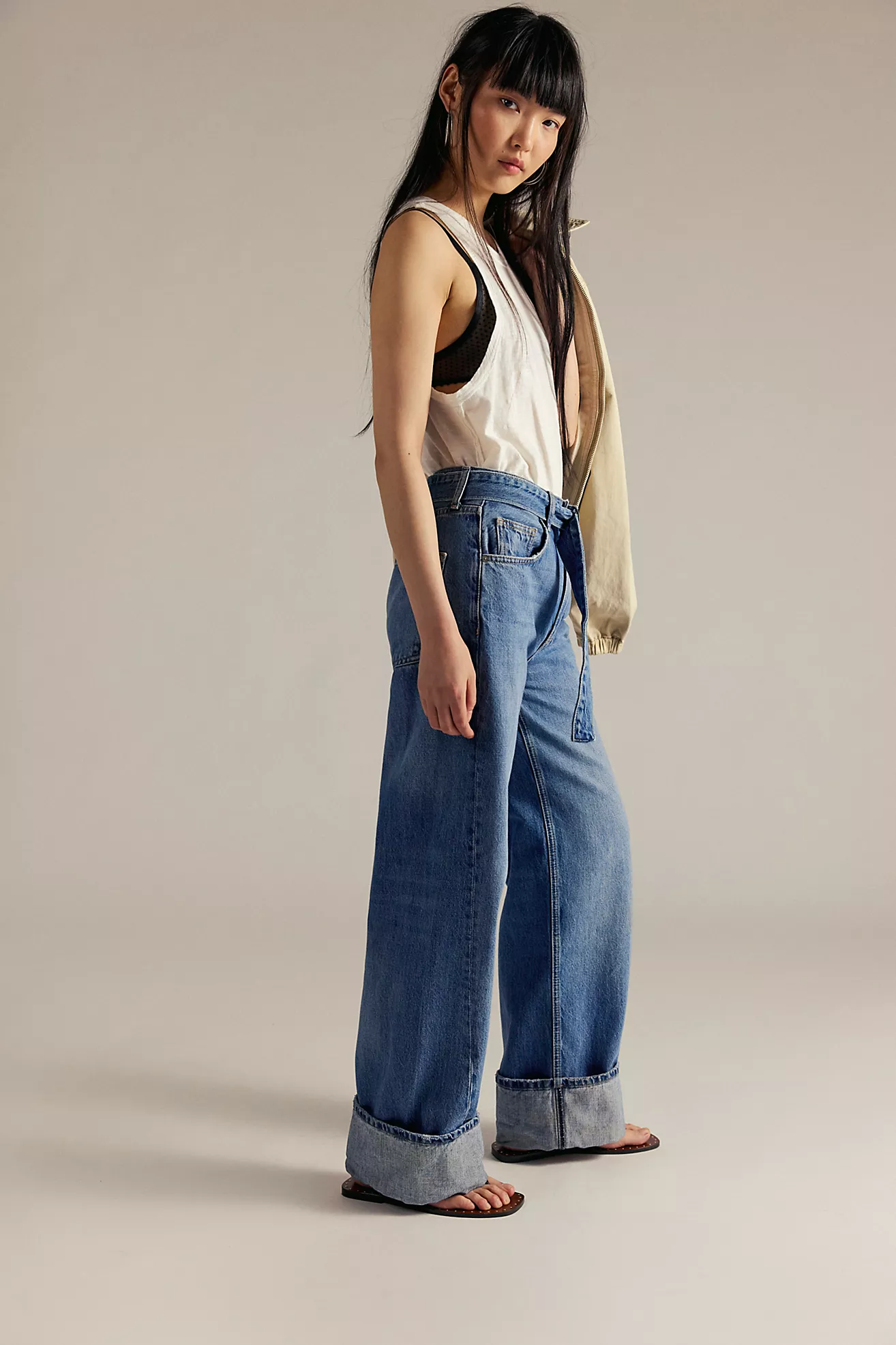 We the Free East Bay Cuffed Jeans