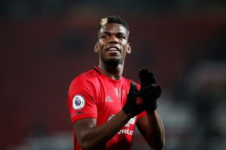 Zinedine Zidane had no interest discussing a potential move for Manchester United midfielder Paul Pogba, pictured