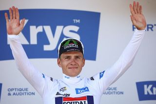 Tour de France best young rider Remco Evenepoel after stage 17