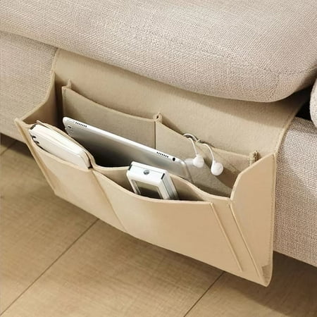 Felt Hanging Storage Bag Bedside Bed Pouch Desk Bag Storage Organizer for All Kinds of Daily Accessories Bed Holder Pockets