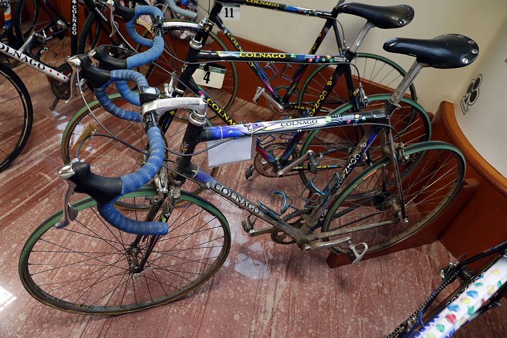 Franco Ballerini's 1998 Paris-Roubaix Colnago C40