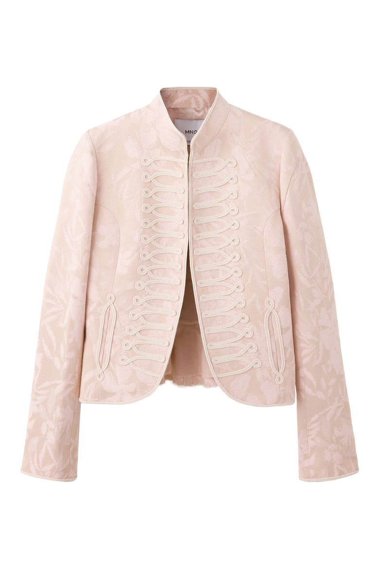 Floral Jacquard Jacket
