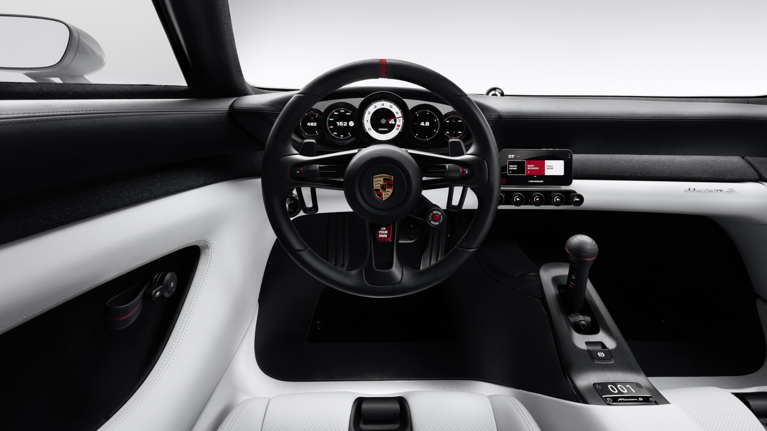 Porsche Mission S cabin