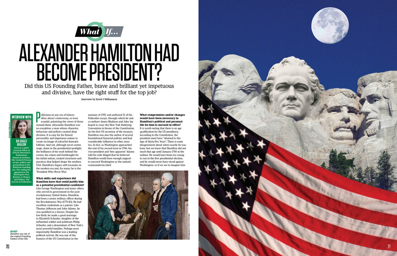What if Alexander Hamilton had become president, All About History 127