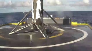 Falcon 9 Sticks the Landing